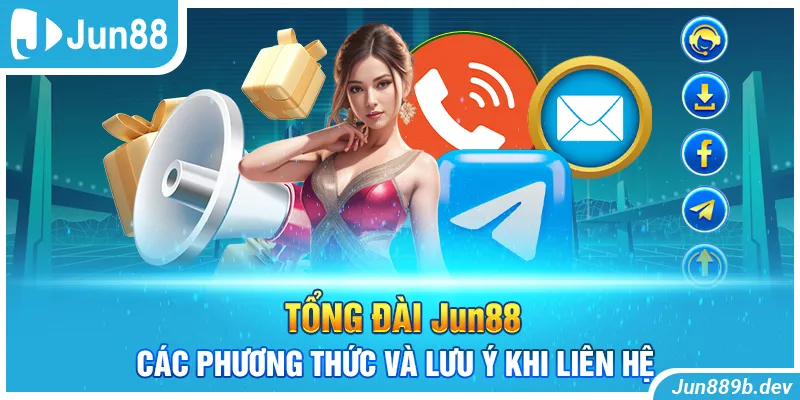 Tổng Đài Jun88 - Các Phương Thức Và Lưu Ý Khi Liên Hệ