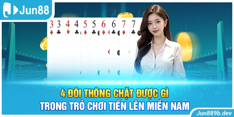 4 Đôi Thông Chặt Được Gì Trong Trò Chơi Tiến Lên Miền Nam