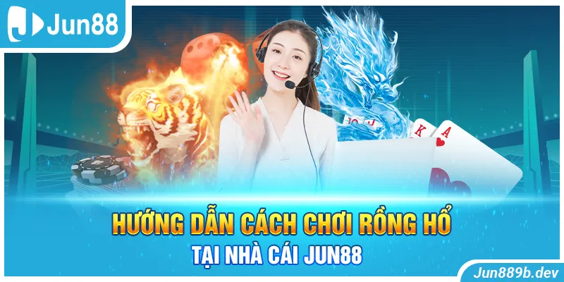 Hướng dẫn cách chơi rồng hổ tại nhà cái Jun88